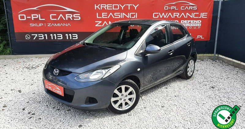 Mazda 2 cena 16900 przebieg: 115000, rok produkcji 2009 z Bydgoszcz małe 191